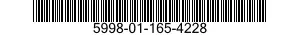 5998-01-165-4228 PRINTED CIRCUIT BOARD 5998011654228 011654228