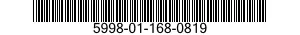 5998-01-168-0819 HOLDER,ELECTRICAL CARD 5998011680819 011680819