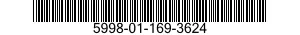 5998-01-169-3624 HOLDER,ELECTRICAL CARD 5998011693624 011693624