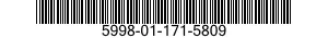 5998-01-171-5809  5998011715809 011715809