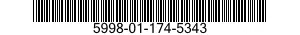 5998-01-174-5343 CIRCUIT CARD ASSEMBLY 5998011745343 011745343