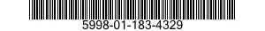 5998-01-183-4329  5998011834329 011834329
