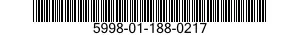 5998-01-188-0217 HOLDER,ELECTRICAL CARD 5998011880217 011880217