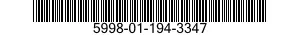 5998-01-194-3347 PRINTED CIRCUIT BOARD 5998011943347 011943347
