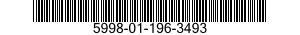 5998-01-196-3493 BACKPLANE ASSEMBLY 5998011963493 011963493