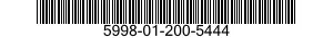 5998-01-200-5444 BACKPLANE ASSEMBLY 5998012005444 012005444
