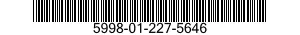 5998-01-227-5646 HOLDER,ELECTRICAL CARD 5998012275646 012275646