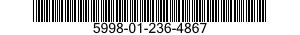 5998-01-236-4867 ELECTRONIC COMPONENTS ASSEMBLY 5998012364867 012364867