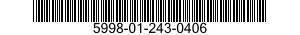 5998-01-243-0406 CIRCUIT CARD ASSEMBLY 5998012430406 012430406