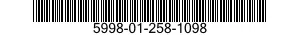 5998-01-258-1098 HOLDER,ELECTRICAL CARD 5998012581098 012581098
