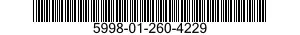 5998-01-260-4229 CIRCUIT CARD ASSEMBLY 5998012604229 012604229