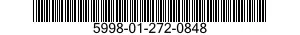 5998-01-272-0848 CIRCUIT CARD ASSEMBLY 5998012720848 012720848