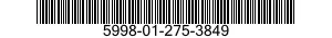 5998-01-275-3849 ELECTRONIC COMPONENTS ASSEMBLY 5998012753849 012753849