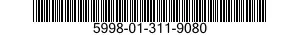 5998-01-311-9080 ELECTRONIC COMPONENTS ASSEMBLY 5998013119080 013119080