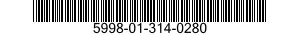 5998-01-314-0280 ELECTRONIC COMPONENTS ASSEMBLY 5998013140280 013140280