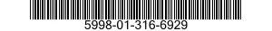 5998-01-316-6929 CIRCUIT CARD ASSEMBLY 5998013166929 013166929