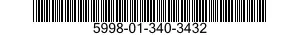 5998-01-340-3432 CIRCUIT CARD ASSEMBLY 5998013403432 013403432