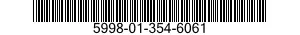 5998-01-354-6061 HOLDER,ELECTRICAL CARD 5998013546061 013546061