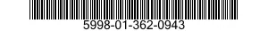 5998-01-362-0943 CIRCUIT CARD ASSEMBLY 5998013620943 013620943