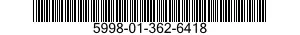5998-01-362-6418 BACKPLANE ASSEMBLY 5998013626418 013626418