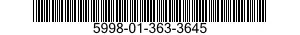 5998-01-363-3645 CIRCUIT CARD ASSEMBLY 5998013633645 013633645