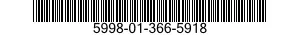 5998-01-366-5918 ELECTRONIC COMPONENTS ASSEMBLY 5998013665918 013665918