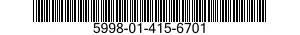 5998-01-415-6701 CIRCUIT CARD ASSEMBLY 5998014156701 014156701