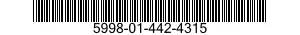 5998-01-442-4315 CIRCUIT CARD ASSEMBLY 5998014424315 014424315