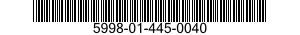 5998-01-445-0040  5998014450040 014450040