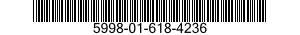 5998-01-618-4236 ELECTRONIC COMPONENTS ASSEMBLY 5998016184236 016184236