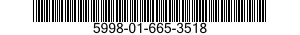 5998-01-665-3518 CIRCUIT CARD ASSEMBLY 5998016653518 016653518