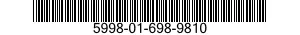 5998-01-698-9810 ELECTRONIC COMPONENTS ASSEMBLY 5998016989810 016989810