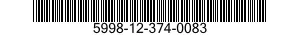 5998-12-374-0083 CIRCUIT CARD ASSEMBLY 5998123740083 123740083