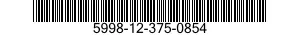 5998-12-375-0854 BACKPLANE ASSEMBLY 5998123750854 123750854