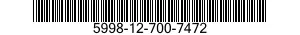 5998-12-700-7472 CIRCUIT CARD ASSEMBLY 5998127007472 127007472