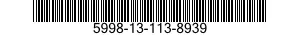5998-13-113-8939 CIRCUIT CARD ASSEMBLY 5998131138939 131138939