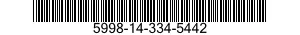 5998-14-334-5442  5998143345442 143345442