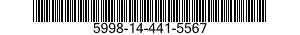 5998-14-441-5567 CIRCUIT CARD ASSEMBLY 5998144415567 144415567