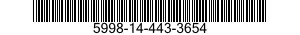 5998-14-443-3654 CIRCUIT CARD ASSEMBLY 5998144433654 144433654