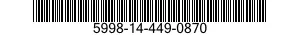 5998-14-449-0870 CIRCUIT CARD ASSEMBLY 5998144490870 144490870