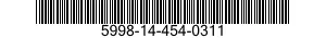 5998-14-454-0311 CIRCUIT CARD ASSEMBLY 5998144540311 144540311