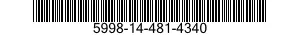 5998-14-481-4340 CIRCUIT CARD ASSEMBLY 5998144814340 144814340