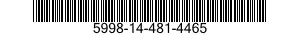 5998-14-481-4465  5998144814465 144814465