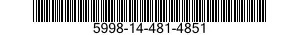 5998-14-481-4851 CIRCUIT CARD ASSEMBLY 5998144814851 144814851