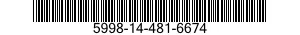 5998-14-481-6674 CIRCUIT CARD ASSEMBLY 5998144816674 144816674