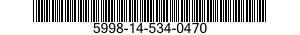 5998-14-534-0470 CIRCUIT CARD ASSEMBLY 5998145340470 145340470