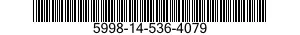 5998-14-536-4079  5998145364079 145364079
