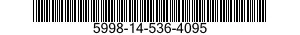 5998-14-536-4095  5998145364095 145364095