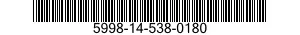 5998-14-538-0180 BACKPLANE ASSEMBLY 5998145380180 145380180