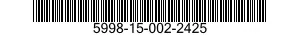 5998-15-002-2425 ELECTRONIC COMPONENTS ASSEMBLY 5998150022425 150022425